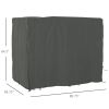 All Weather Garden Patio Swing Chair Cover Waterproof Protector Anti-UV and PVC Coating Fade Resistant Oxford Fabric 6.7ft x 4.1ft x 5.4ft